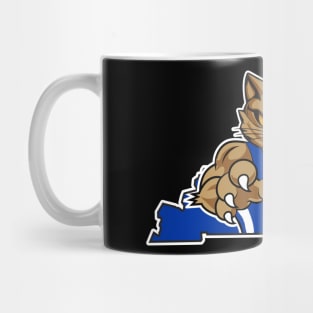 Kentucky Fierce Cat Mug